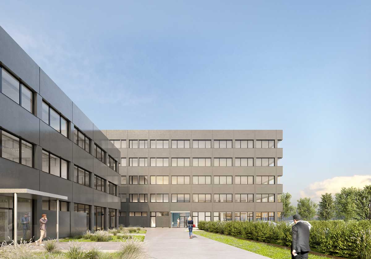 Immeuble de bureaux Rennes Atalante Champeau